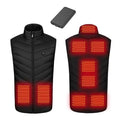 Corehance Heated Vest for Men Women with 9 Heating Zones , Heated Jackets for Winter